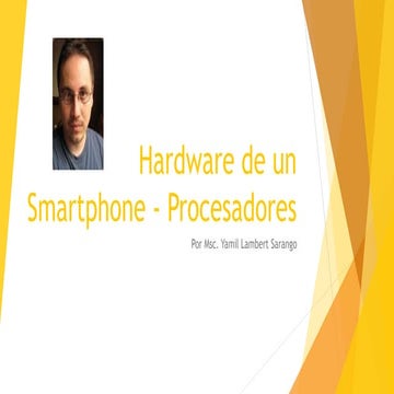Hardware de un smartphone Procesadores