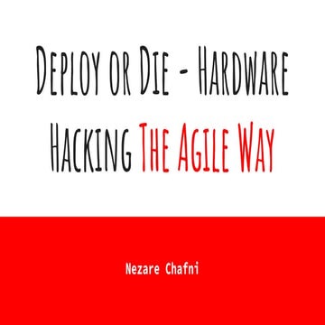 Hardware hacking for coders