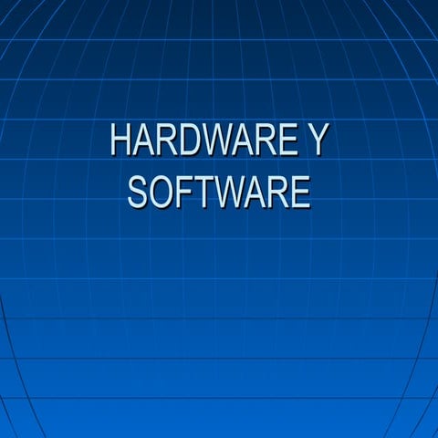 Hardware software
