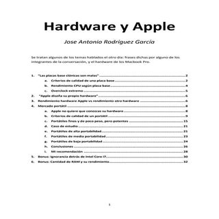 El Hardware en Apple ¿Es tan bueno?