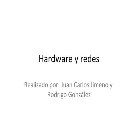 Hardware Y Redes   Copia