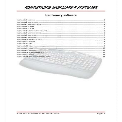 Comprehensive Overview of Computer Hardware Components and Software ...