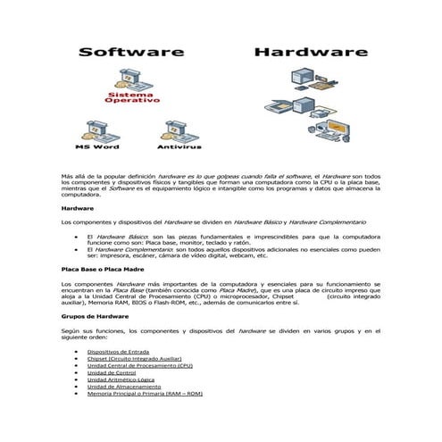 Hardware y software (consuelito rueda)