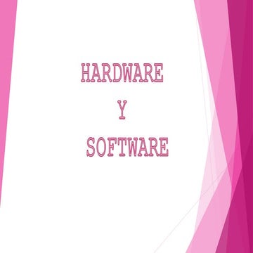 Hardware y software