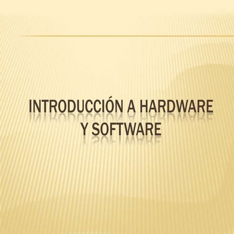 Hardware y software para el blog