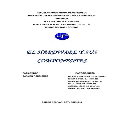 Hardware y sus Componentes