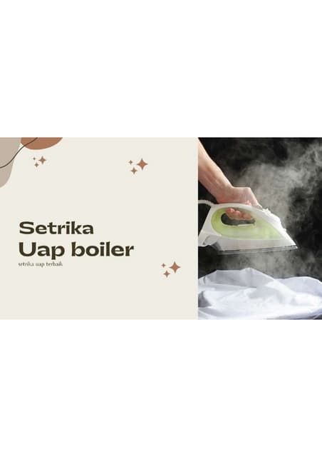 Rekomendasi setrika uap laundry | PDF