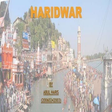 Haridwar | PPTX