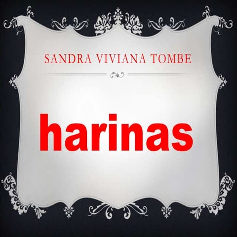 Harinas