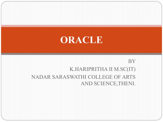oracle