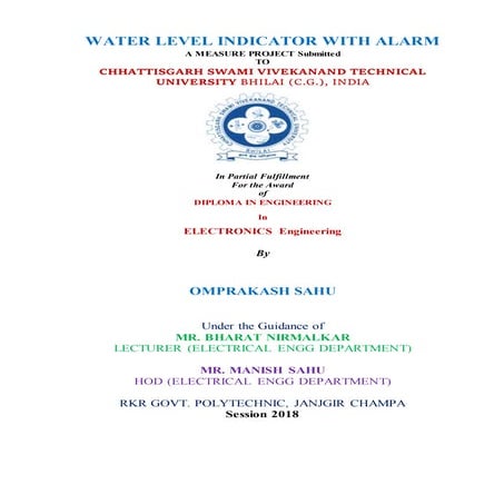  water level indicator with alerm