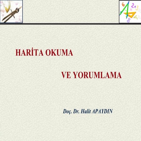 Harita Okuma Ve Yorumlama