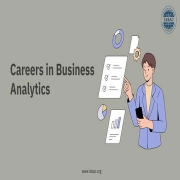 The Careers in Business Analytics | IABAC