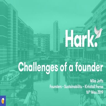 Hark - IoT and real-time data monitoring - mike jeffs - leeds digital drinks