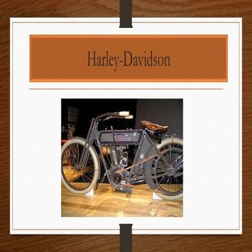 Harley davidson | PPTX