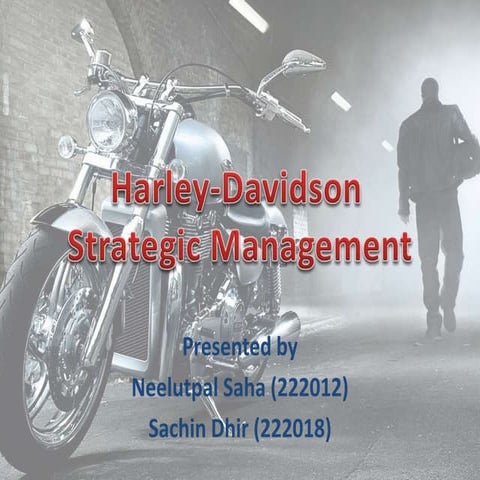 Harley davidson strategic management
