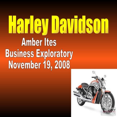 harley davidson | PPTX