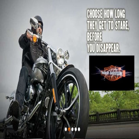 Harley davidson "The Cult Brand"