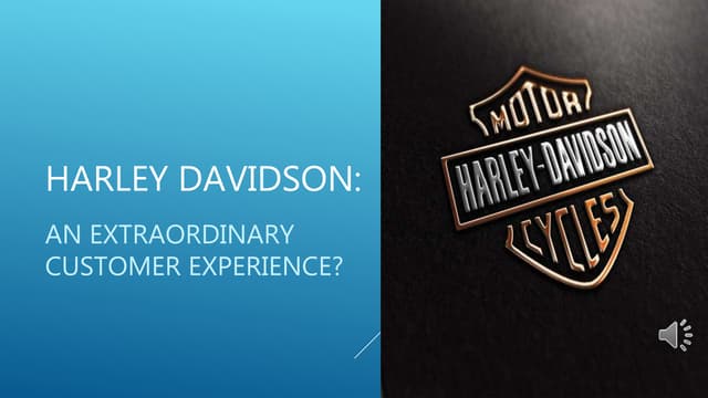 Harley Davidson market analysis