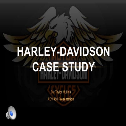 Harley davidson "The Cult Brand" | PPTX