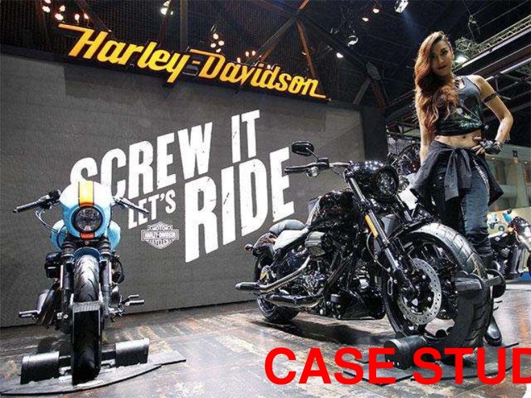 Harley-davidson 2009 case study analysis picture