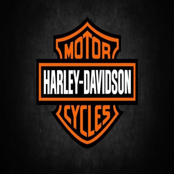 Presentation on Harley Davidson 