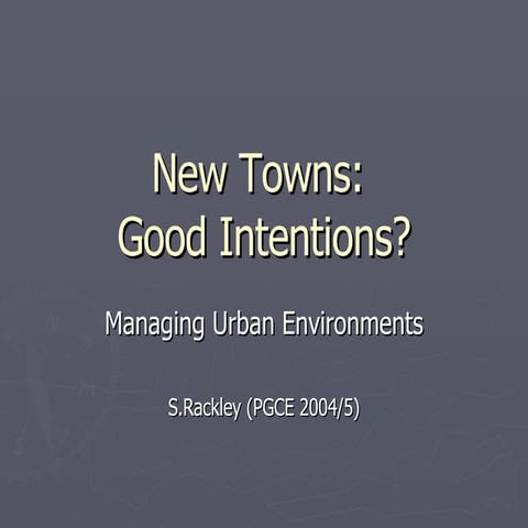 Harlow - A London New Town