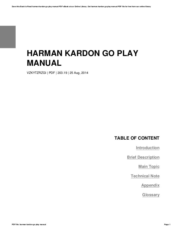 harman kardon go play pairing