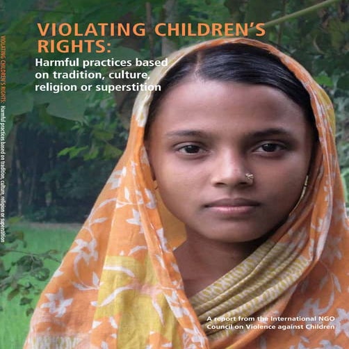 Harmful practices report