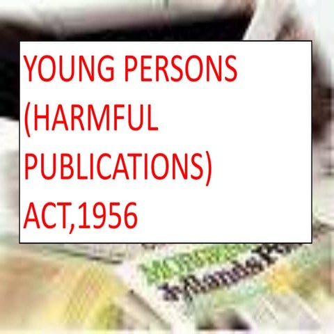 Harmful publication