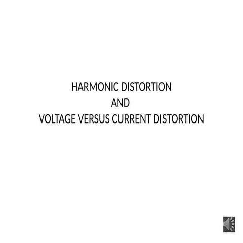 Electrical Harmonic Distortion lectures.pptx
