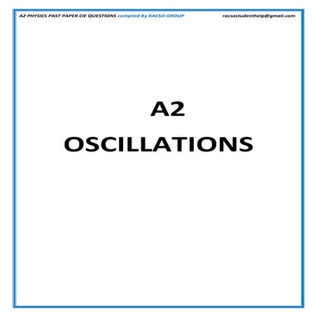 oscillations