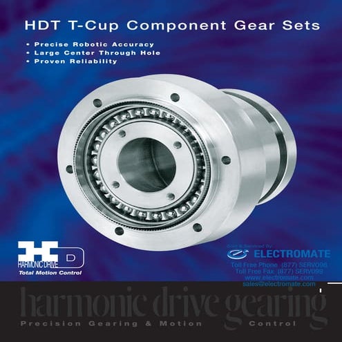 Harmonic drive hdt t cup_specsheet