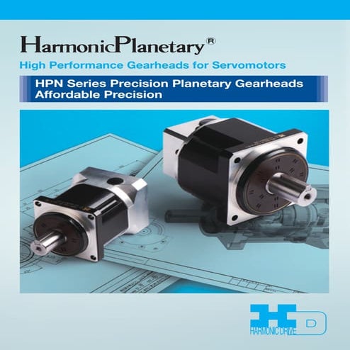 Harmonic drive hpn gearhead brochure