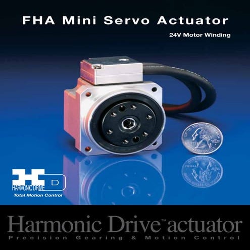 Harmonic fha c_miniature_specsheet