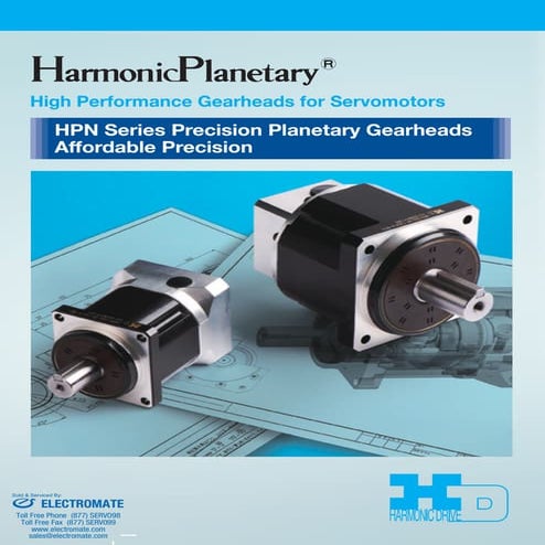 Harmonic hpn gearhead_catalog