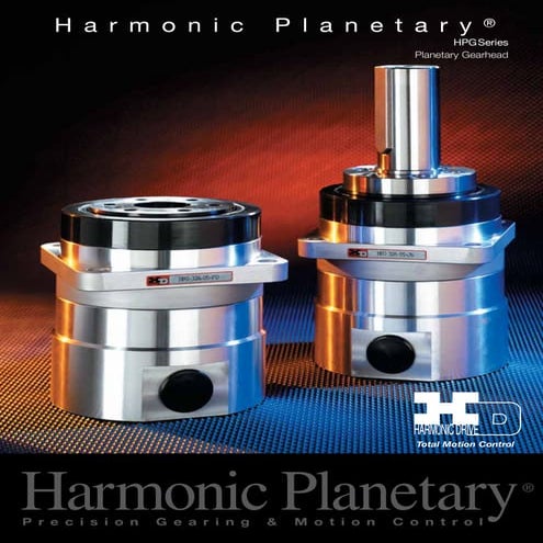 Harmonic planetary gearheads_catalog