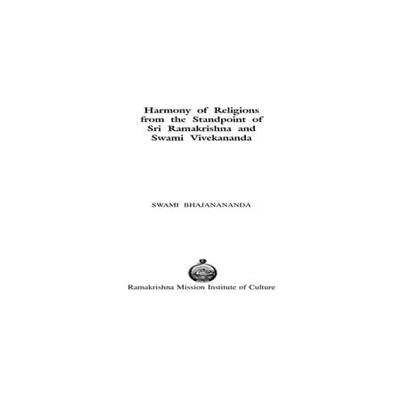 Harmony of religions