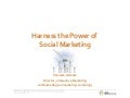 Harness The Power Of Social Marketing