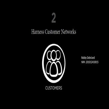 Harness Customer Networks in a digital world.pptx