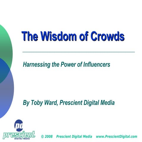 Harnessing The Power Of Social Media May 2008