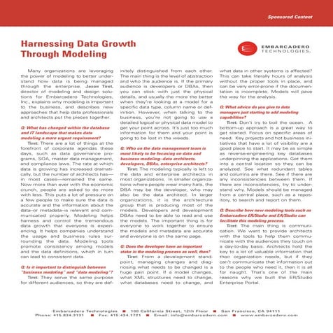 Harnessing Data Growth