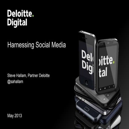 Harnessing Social Media - Shared Services & Outsourcing Network