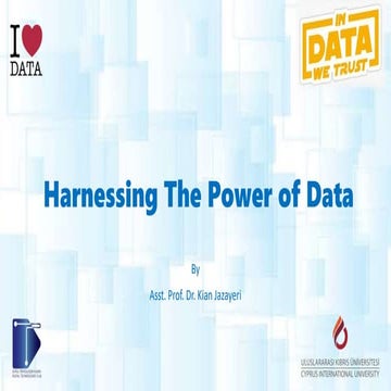 Harnessing the Power of Data | PPTX