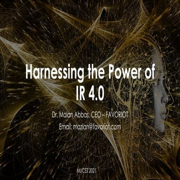 Harnessing the Power of IR 4.0
