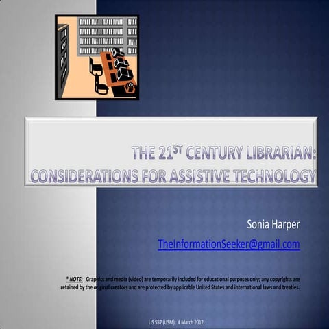 Harper s (lis 557 powerpoint and slideshare presentation ii)