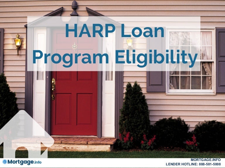 HARP Loan Program Eligibility