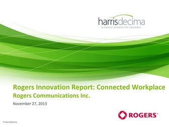Rogers Connected Workplace report 2013