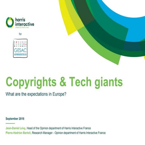EU Copyright Directive - 5 minute Presentation | PDF