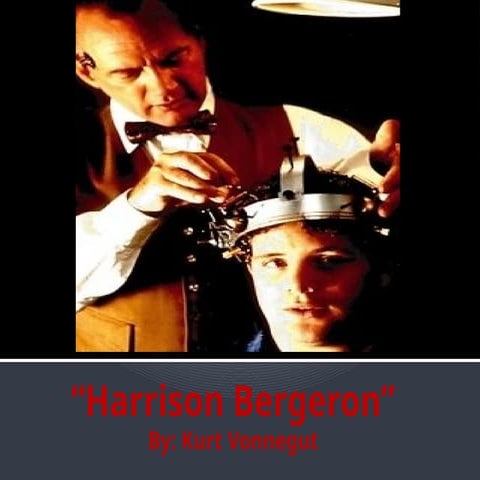 Exploring Dystopia and Satire in Kurt Vonnegut's Harrison Bergeron | PPTX